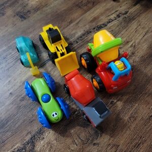 5 toy cars